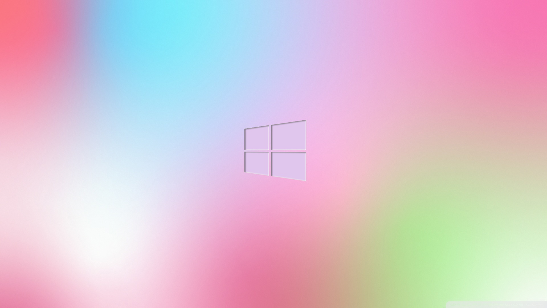 Pink Windows logo wallpaper  Computer wallpapers  24127