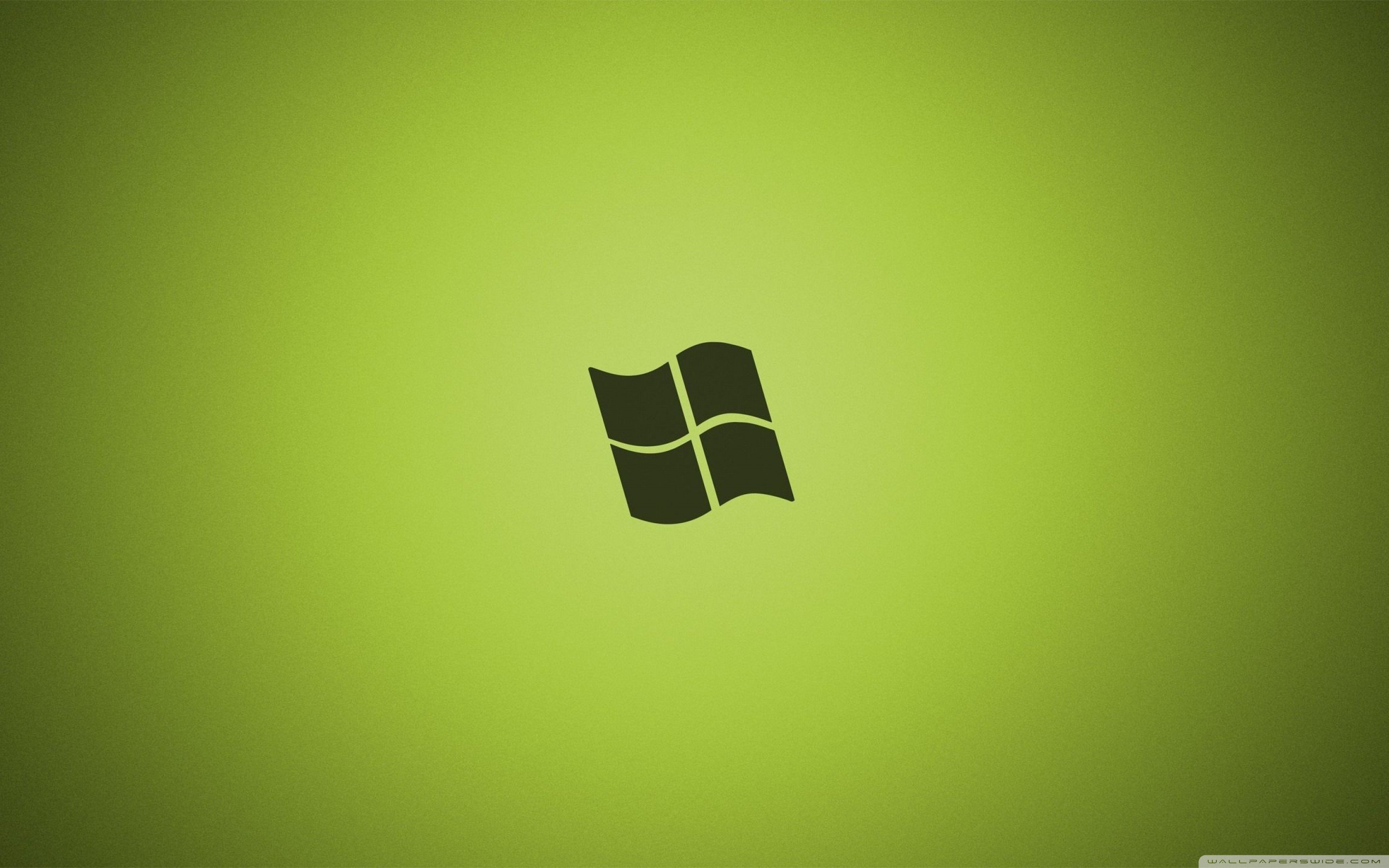 Windows Logo Green Background Ultra HD Wallpaper for 4K UHD TV ...