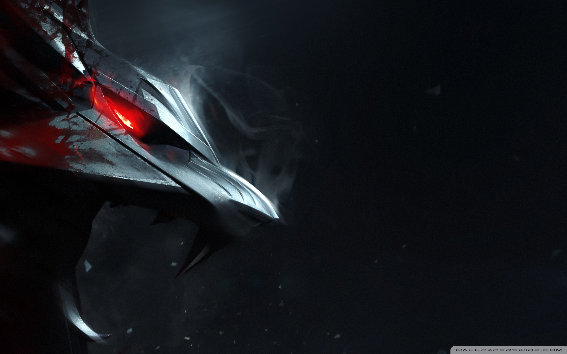 Desktop Wallpapers The Witcher 3: Wild Hunt wolf vdeo game 1366x768